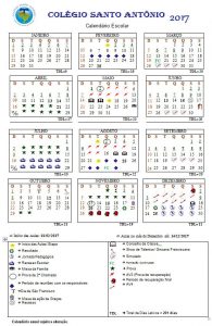 Calendário Escolar 2017